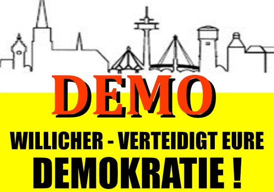 Über 3.000 WILLICHER bei der DEMO am 24.02.!